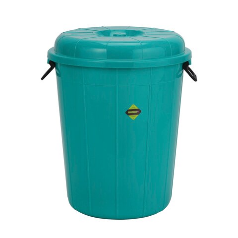 Royalford Economy Drum With Lid For Laundry - 100 Litre
