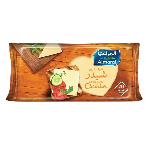 Buy Almarai Cheese Slices Cheddar 400g  20 Slices in Saudi Arabia