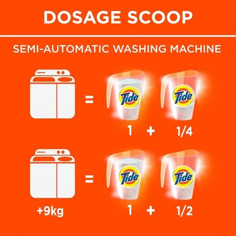 Tide detergent powder high faom jasmine scent 2.5 Kg