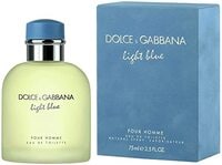 Dolce &amp; Gabbana Light Blue Pour Homme For Men Eau De Toilette, 75ml