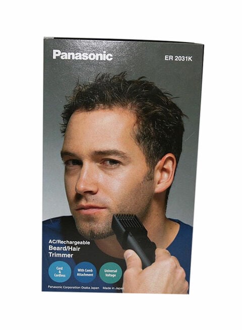 Panasonic Professional Rechargeable Electric Hair Trimmer Black
