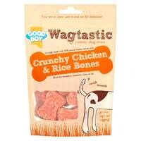 Good Boy Wagtastic Crunchy Chicken And Rice Bones 70g