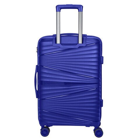 Blue hard store case suitcase