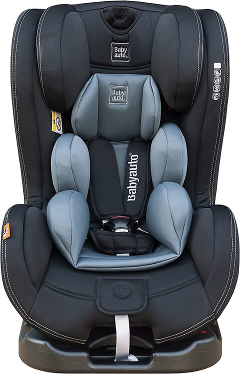 Babyauto Babyauto Taiyang Reclining Baby Car Seat, From Birth To 12 Years, From 0-36 Kg, Group 0+123, Black With Grey Insert