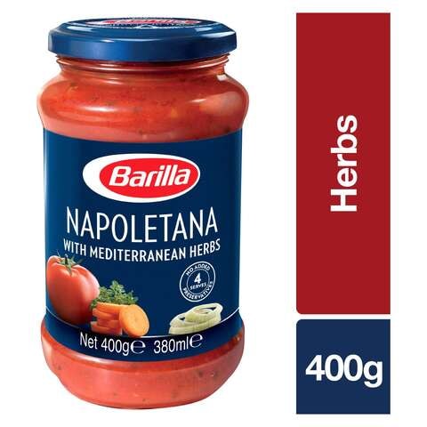Barilla Napoletana Pasta Sauce With Mediterranean Herbs 400g