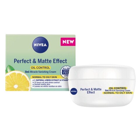 Perfect &amp; Matte Oil Control Vanishing Cream -Normal To Oily 50ml