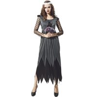 Uaejj Halloween Costumes For Women, Halloween Girls Clothes, Zombie Girl Costume, Adults Halloween Fearsome Costume, Cosplay Costume For Halloween Christmas Birthday Party (Cnf4105)