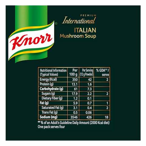 Knorr cream of mushroom soup 49g
