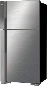 Hitachi 550L Net Capacity Top Mount Inverter Series Refrigerator Brilliant Silver - RV760PUK7KBSL