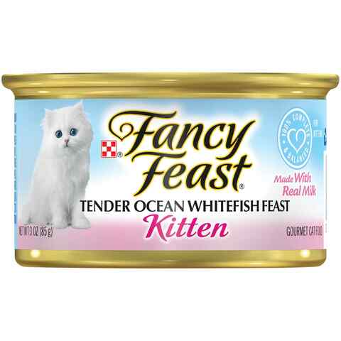 Purina Fancy Feast Tender Ocean White Fish Cat Food 85g
