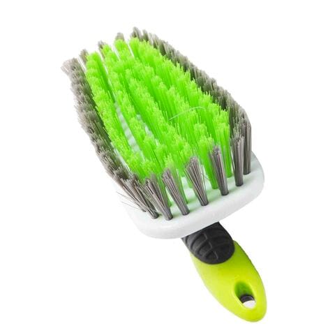 Buy Oaxy Hand Brush - Grey And Green Combination Online