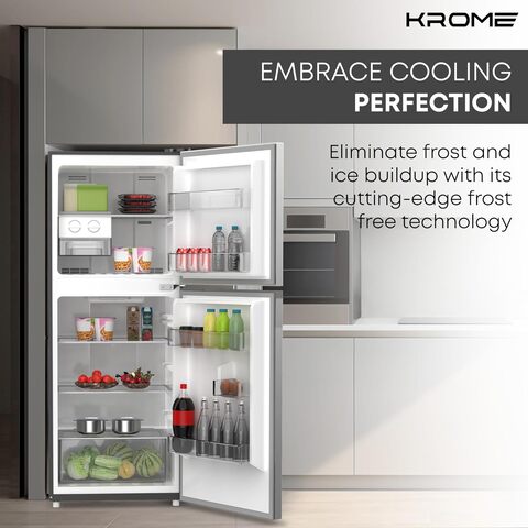 Top mount fridge with deals ice maker