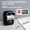 Label Kingdom M110 Barcode Bluetooth Label Printer, M110 Label Maker Machine With Tape For Barcode, Clothing, Retail, Mailing, Compatible With Android &amp; iOS System Thermal Label Printer, Black