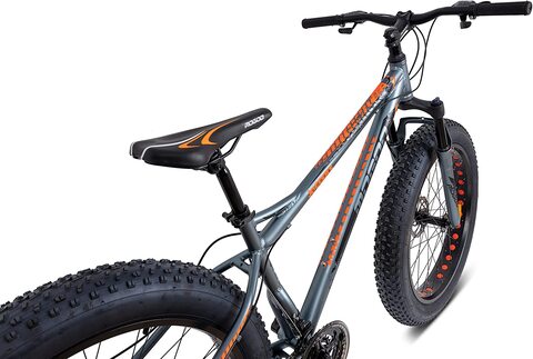 Mogoo Joggers Aluminum Fat Bike 26 Inch For Adult, Grey
