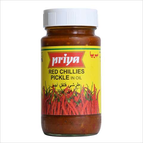 Priya Red Chillies Pickle In Oil 300g
