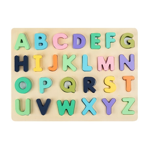 Wooden alphabet letters for hot sale nursery