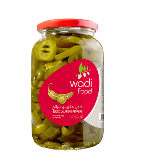 Wadi Food Jalapeno Pepper Sliced 1Kg