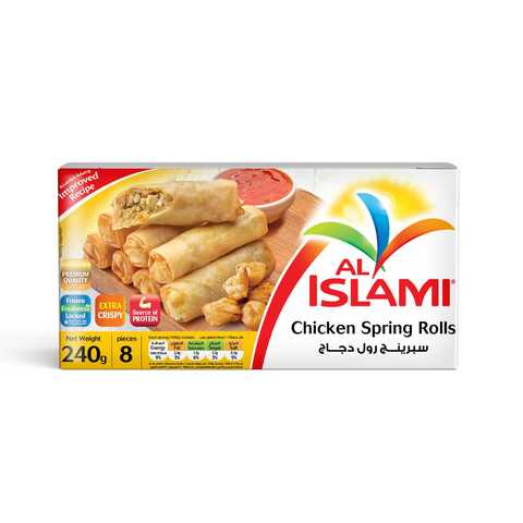 Al Islami Chicken Spring Rolls 240g