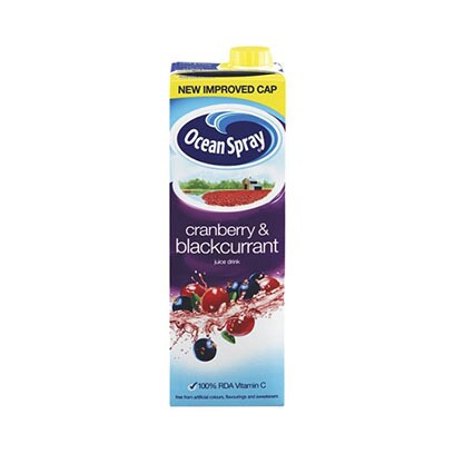Ocean Spray Juice Cranberry and Blackcurrant 1L