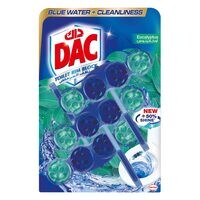 Dac Blue Active Toilet Rim Block Eucalyptus 150g