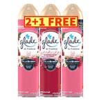 Buy Glade Air Freshener Spray, Rose (buy 2 get 1 extra), 300ml in Saudi Arabia