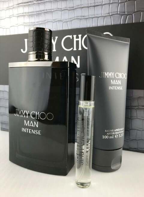 Buy Jimmy Choo Gift Set Intense EDT And After Shave Balm 200ml Online ...