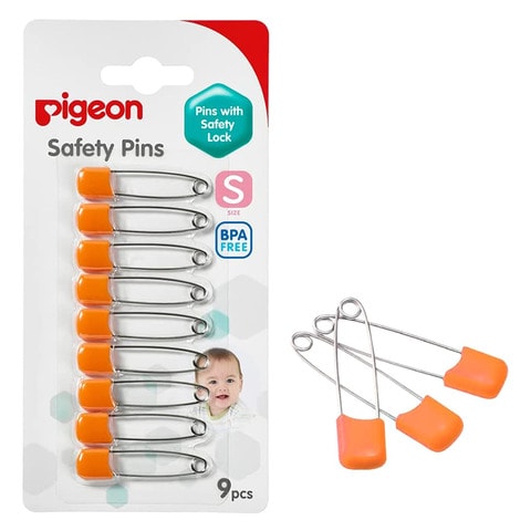 Buy Pigeon Safety Pins K882 Multicolour Pack of 9 Online Shop