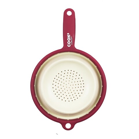 Collapsible Colander 22cm - Red
