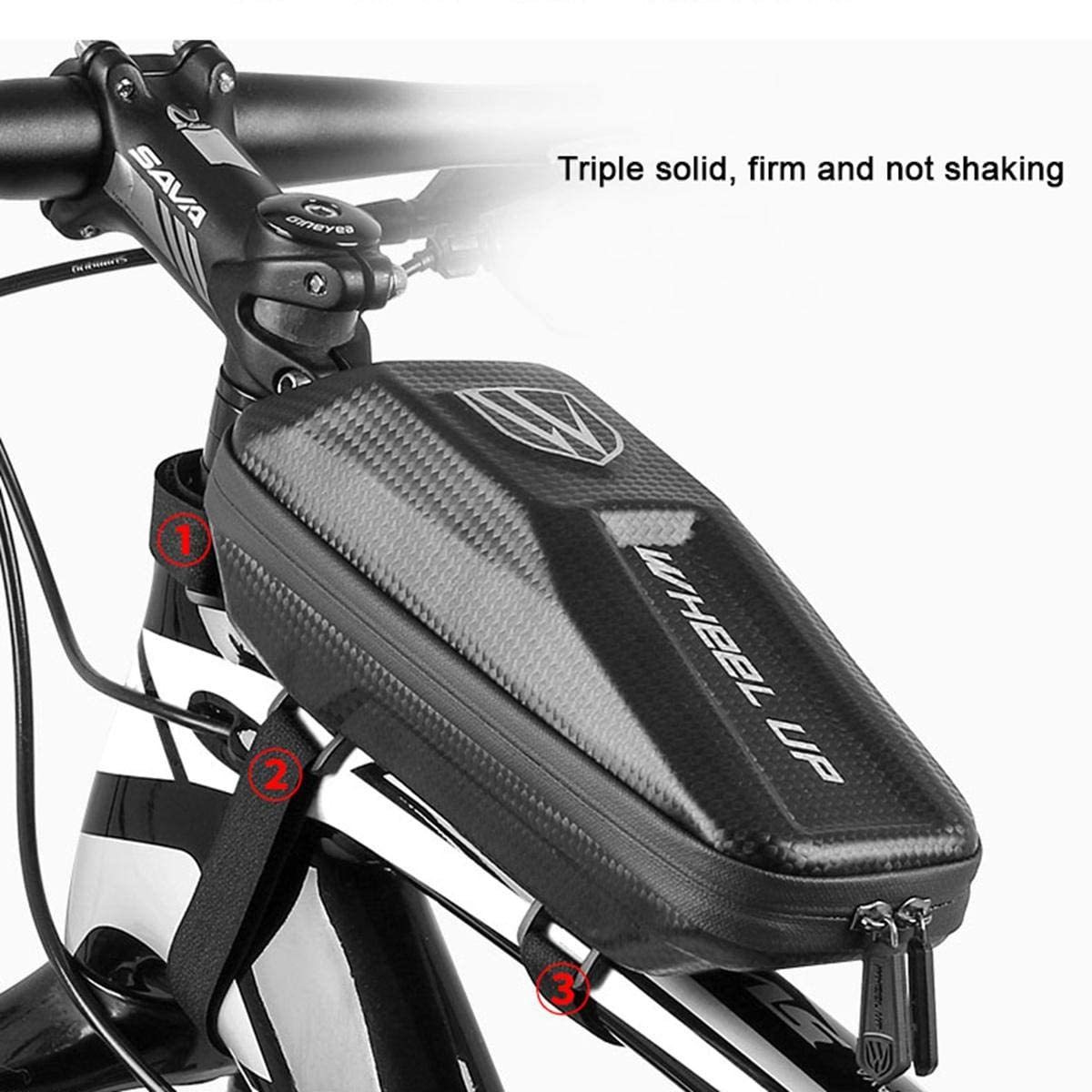 front tube bike bag