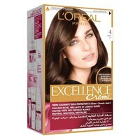 L&#39;Oreal Paris Excellence Creme Hair Color 4.0 Brown Pack of 2