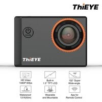 Thieye I60 Plus 4K 1080P Wifi Action Camera - Black