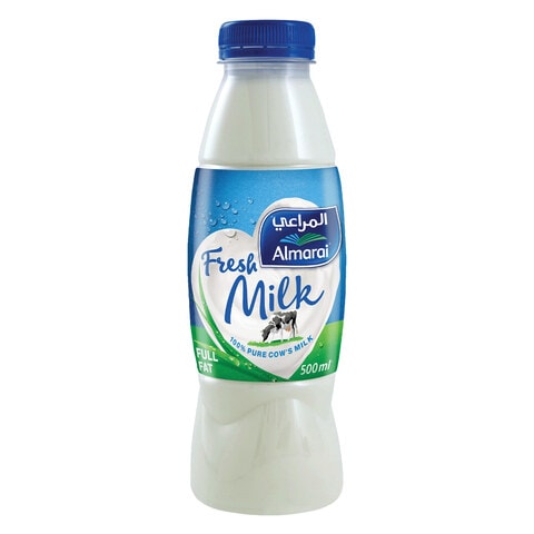Buy Almarai Full Fat Fresh Milk 500ml in Saudi Arabia