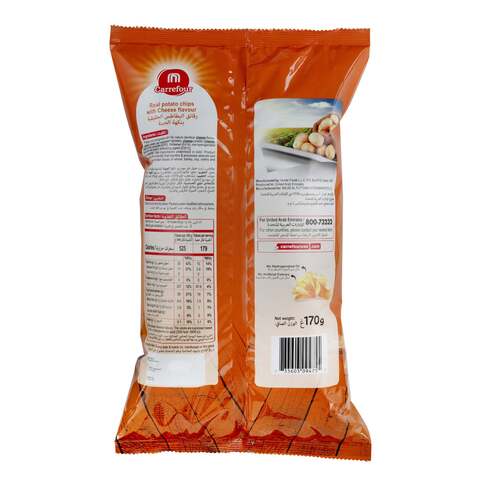 Carrefour French Cheese Flavoured Potato Chips 170g