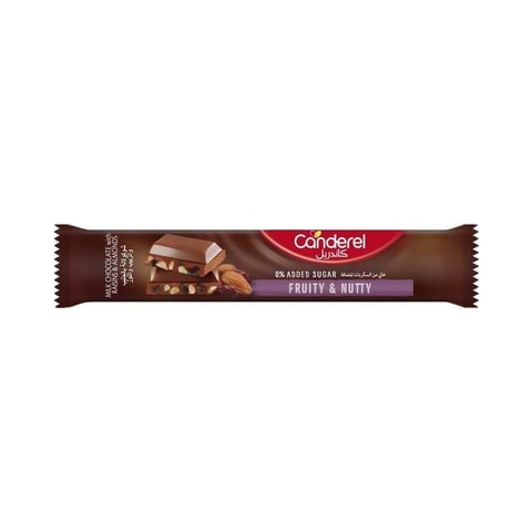 Canderel Fruit And Nutty Chocolate 27g