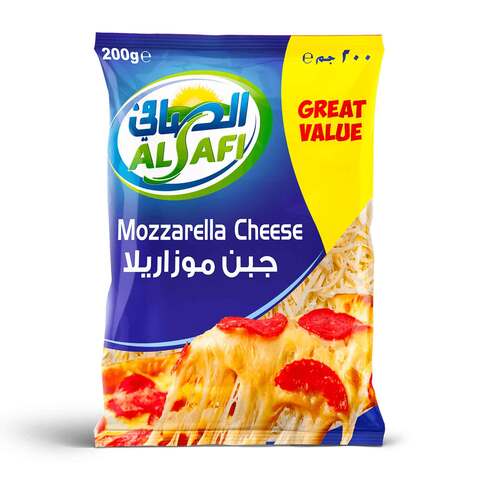 Al Safi Mozzarella Cheese 200g price in Saudi Arabia | Carrefour Saudi ...