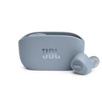 JBL Wave 100 True Wireless Earbud Headphones with Deep Powerful Bass and 20H Battery Blue