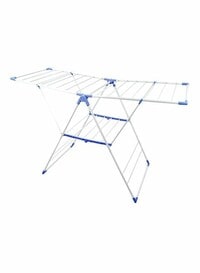 Heavy Duty Laundry Cloth Drying Stand, Home Cloth Dryer Stand, Stainless Steel Cloth Drying Rack Stand, Foldable Clothes Drying Rack for Indoor and Outdoor, Stainless Steel Cloth Dryer Hanger Stand