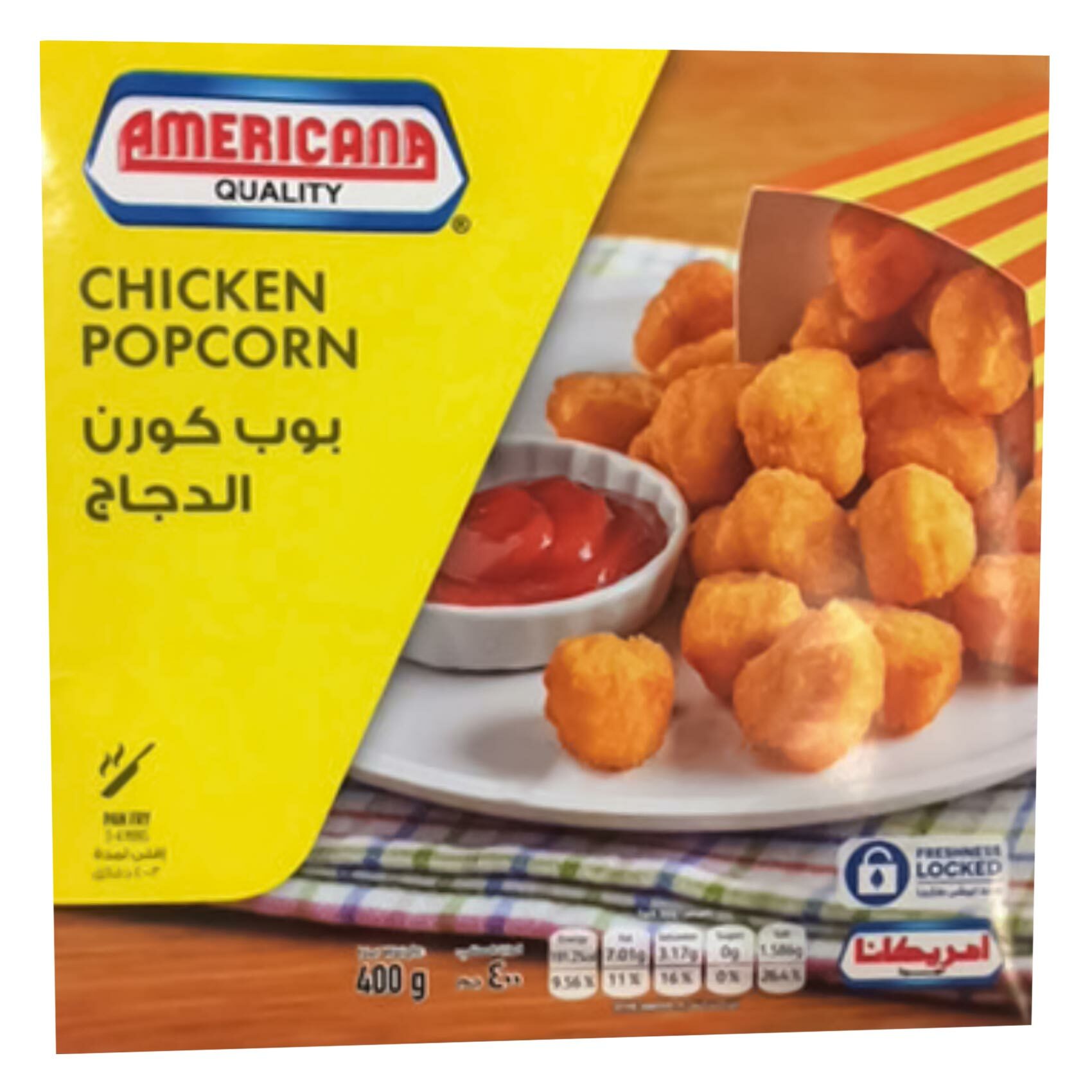 Buy Americana Chicken Popcorn 400g Online Shop Frozen Food on