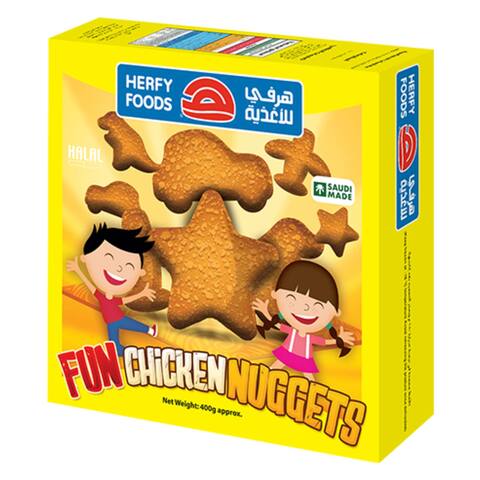 Buy Herfy Fun Chicken Nuggets 400g in Saudi Arabia