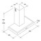 Candy Built-in Hood CMB655X 60CM