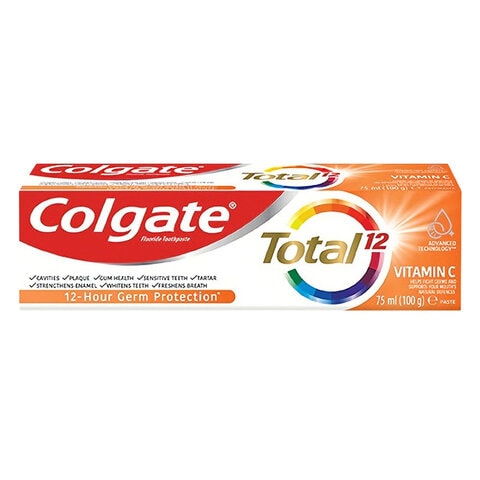 Colgate Total Vitamin C Toothpaste 75ml