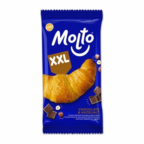 Molto XXL Croissant Chocolate with Hazelnut - 65 gram