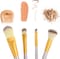 18 Pcs/Set Make up Brushes Contour Concealers Blending Face Powder Eye shadow Cosmetic Brushes with PU Leather Bag