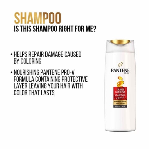 Pantene Pro-V Colored Hair Repair Shampoo 600 ml&nbsp;