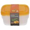 Crisper Food Container Medium 1000ml 3 Pcs Set