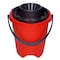 Arix Tonkita Bucket With Squeezer Red 13L