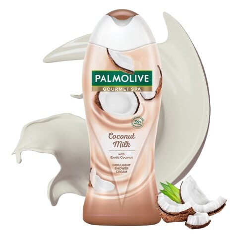 Palmolive Natural Shower Gel Cream Gourmet Spa Coconut Milk 500ml
