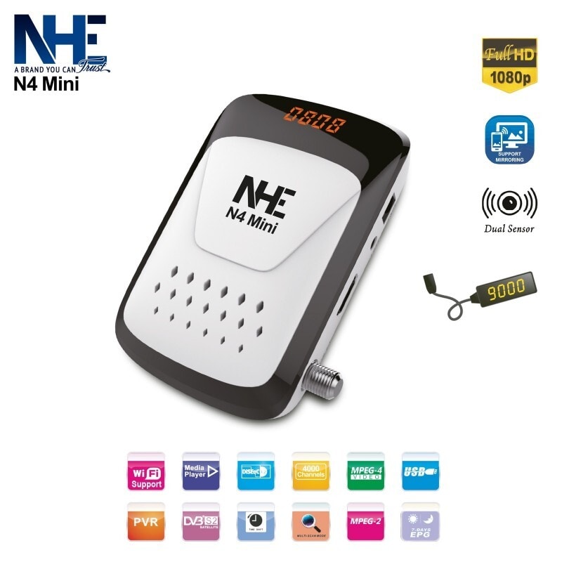 NHE Receiver FHD N4 Mini Dual Sensor