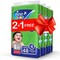Fine Baby Diapers, Size 4, Large 7&ndash;14kg, Jumbo Pack, 3 packs of 48 diapers, 144 total count