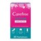 Carefree Unscented Pantyliners With Cotton Extract White 30 count